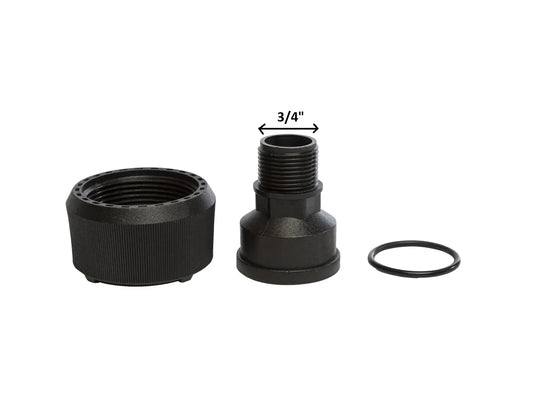 2st kompletta anslutningar med 3/4" utvändig gänga passande NW25/NW32 filter