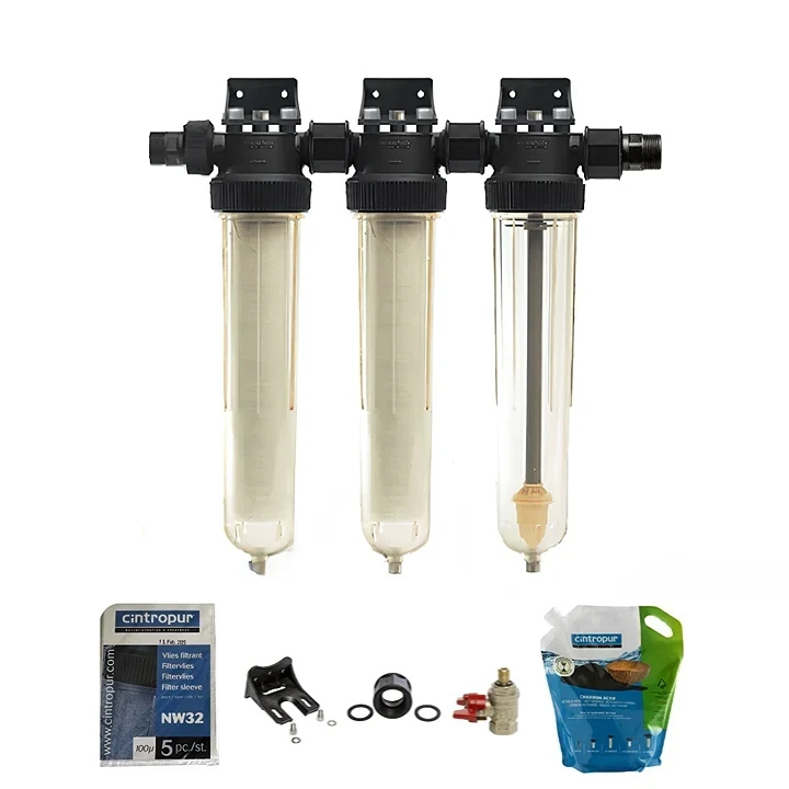 Cintropur vattenfilter NW32 Trio Partikel + Kol