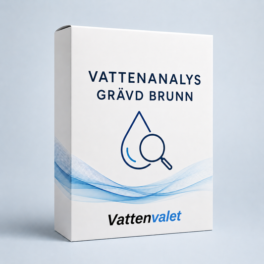 Vattenanalys Egen Brunn Grävd Komplett Analys