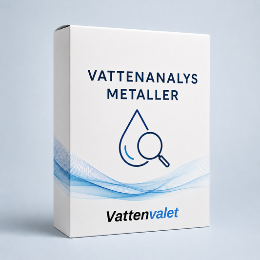 Vattenanalys Metaller Komplett Analys av Bly och Tungmetaller