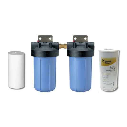 Pentair Big Blue 10 Kompakt vattenfilter - Järnfilter & Sedimentfilter