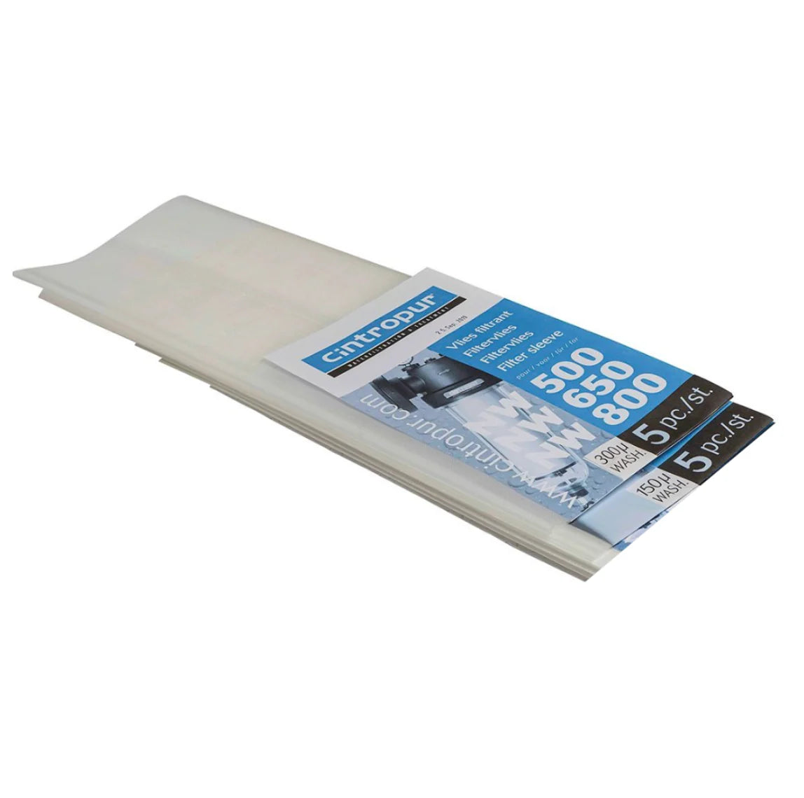Cintropur filterduk Nylon till NW500/650/800 - 5-pack
