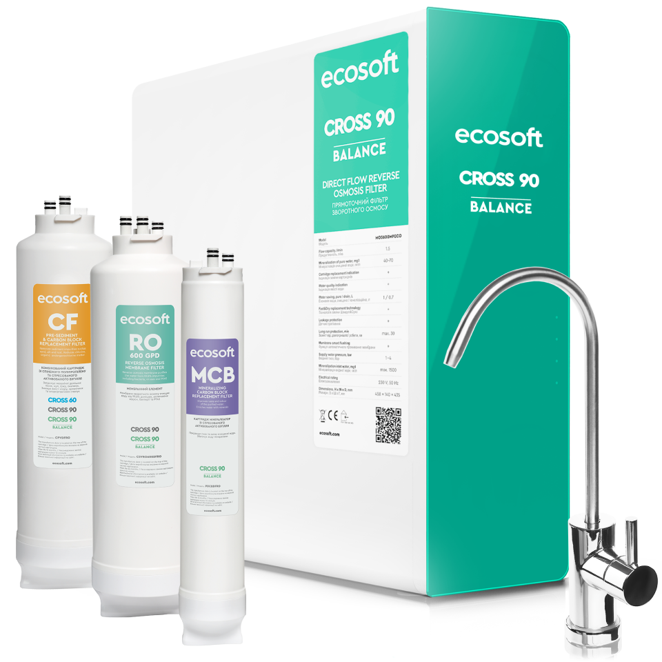 Ecosoft Osmosfilter RO - Cross90 Balance