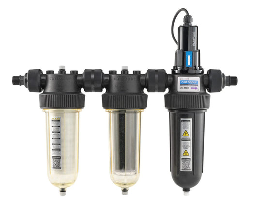 Cintropur NW25 Trio Partikel, Kol och UV-filter
